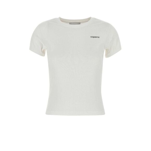 Tシャツ・カットソー COPERNI Women Tops COPJS07CRF5017 WHT WHITE COPERNI: T-shirt woman - White | Coperni t-shirt